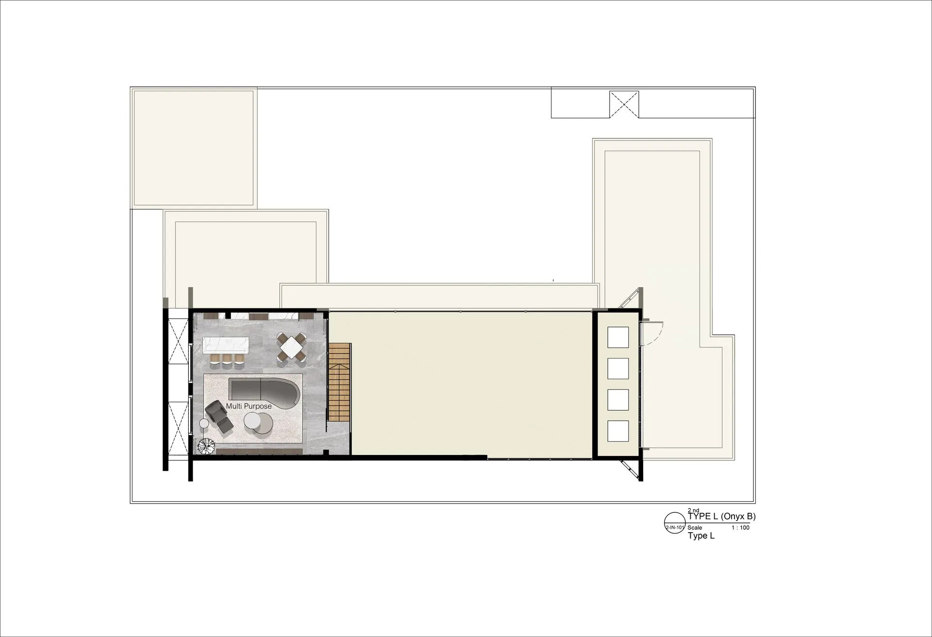 3-bedroom villa, 529 sqm