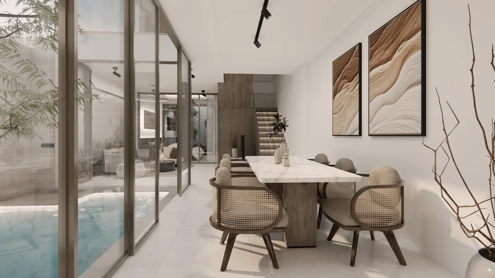 3-bedroom villa, 240 sqm