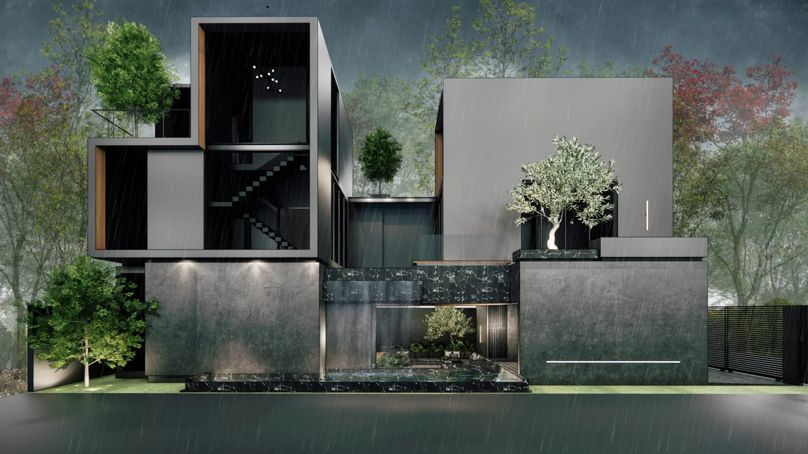3-bedroom villa, 425 sqm