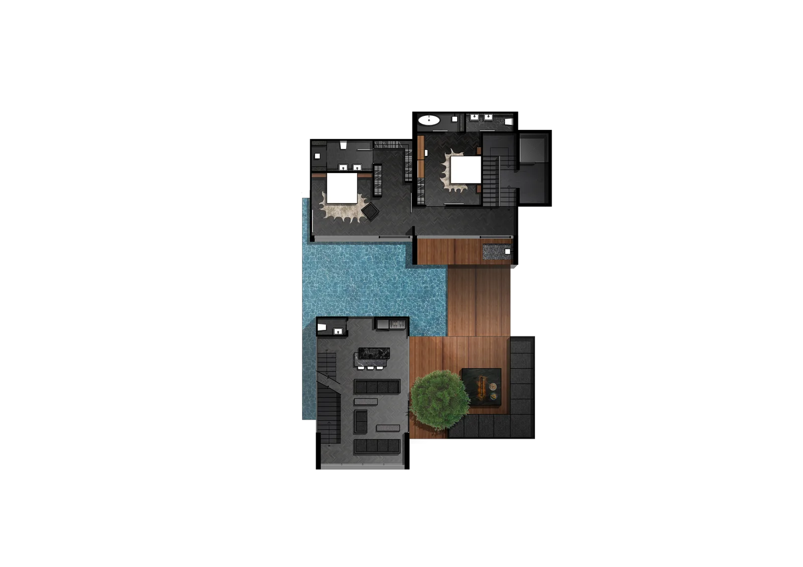 5-bedroom villa, 816 sqm