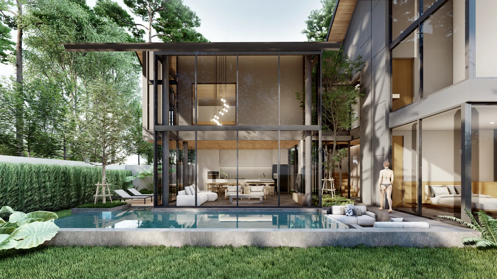 4-bedroom villa, 304 sqm
