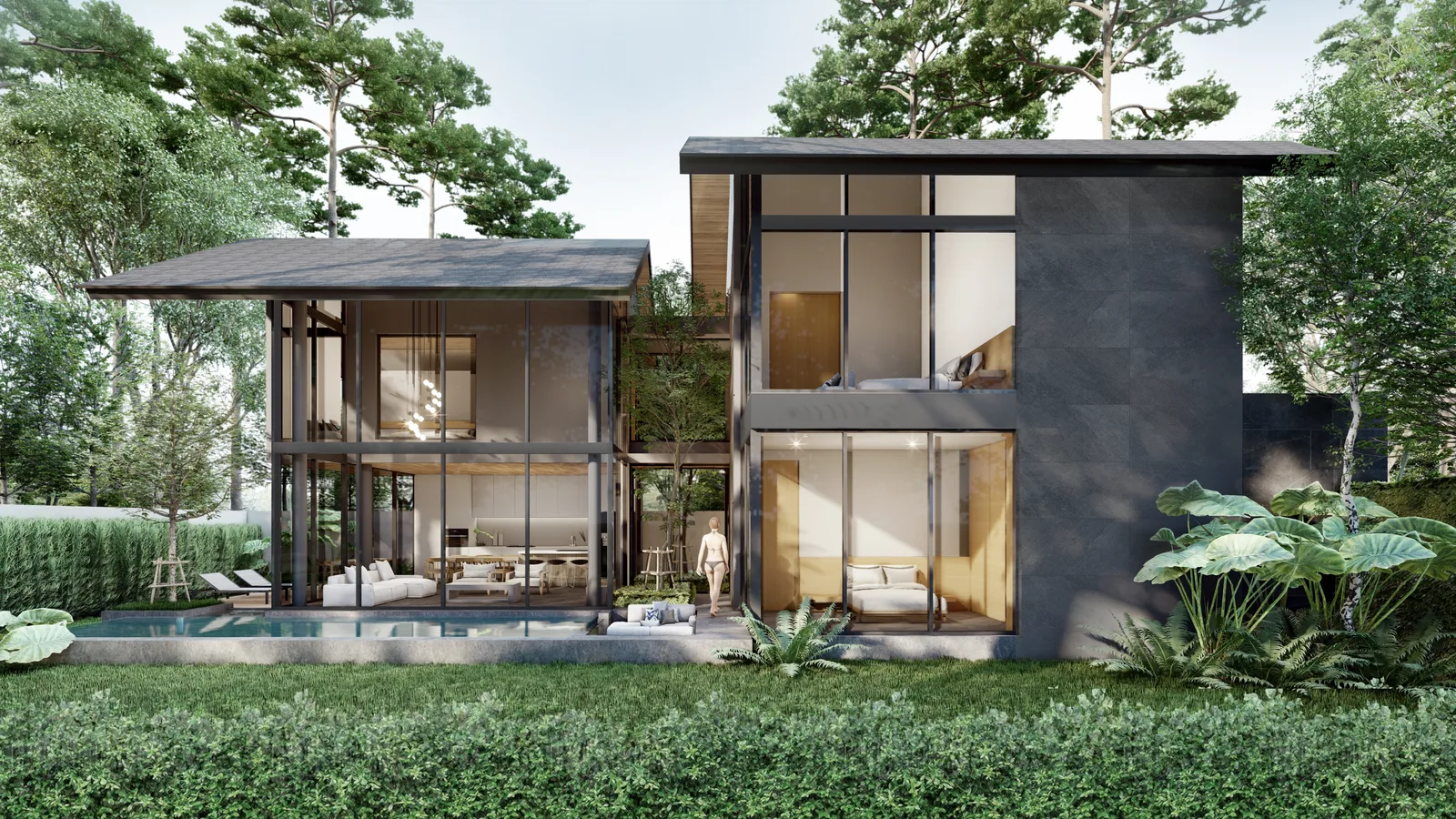 4-bedroom villa, 304 sqm
