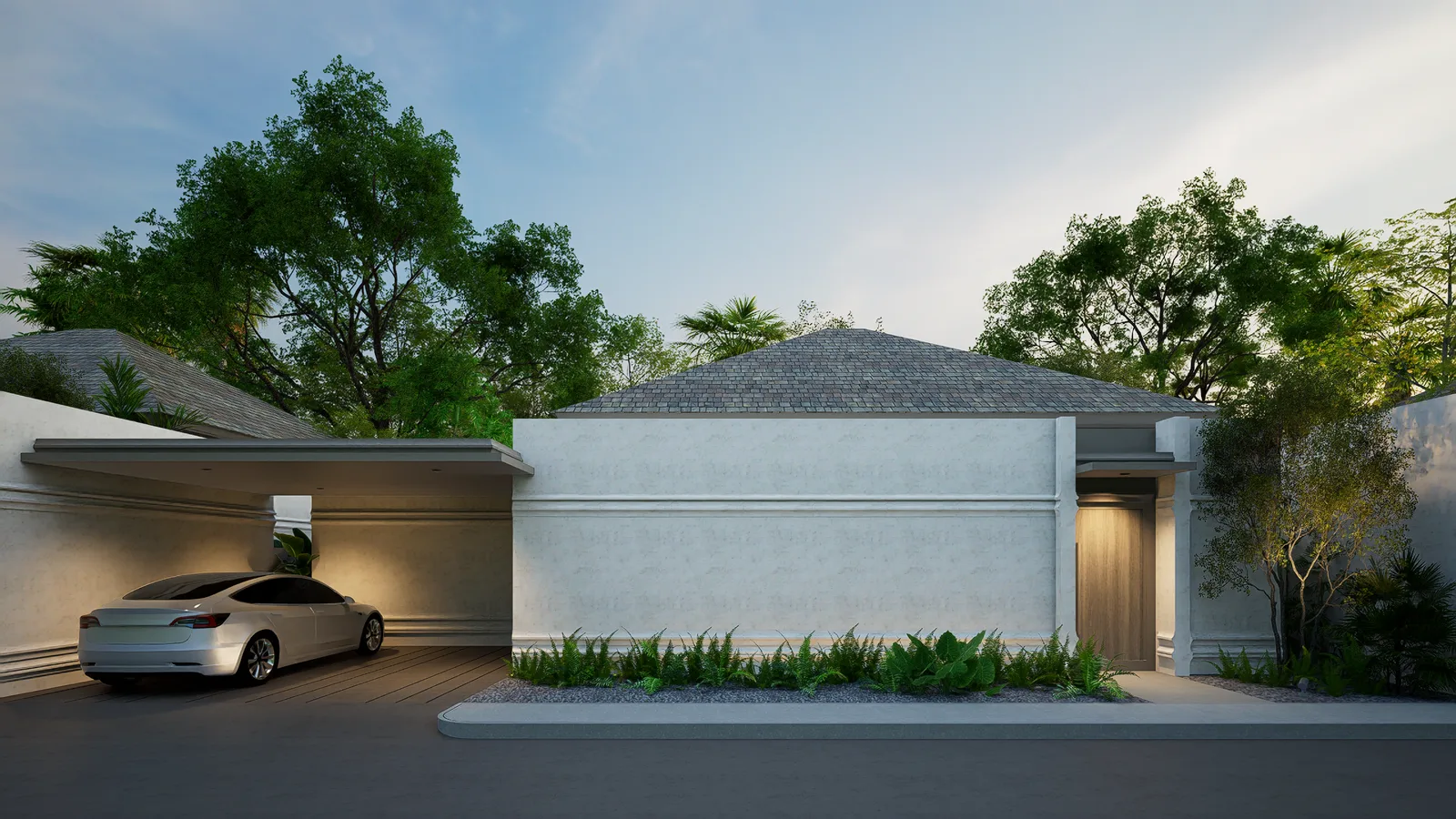 3-bedroom villa, 287 sqm