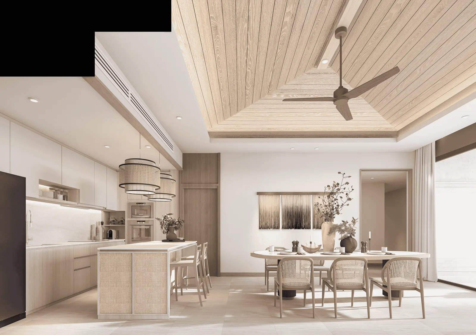 3-bedroom villa, 287 sqm
