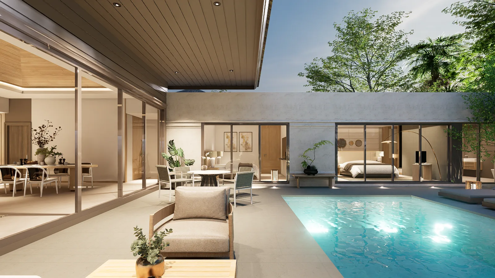 4-bedroom villa, 300 sqm
