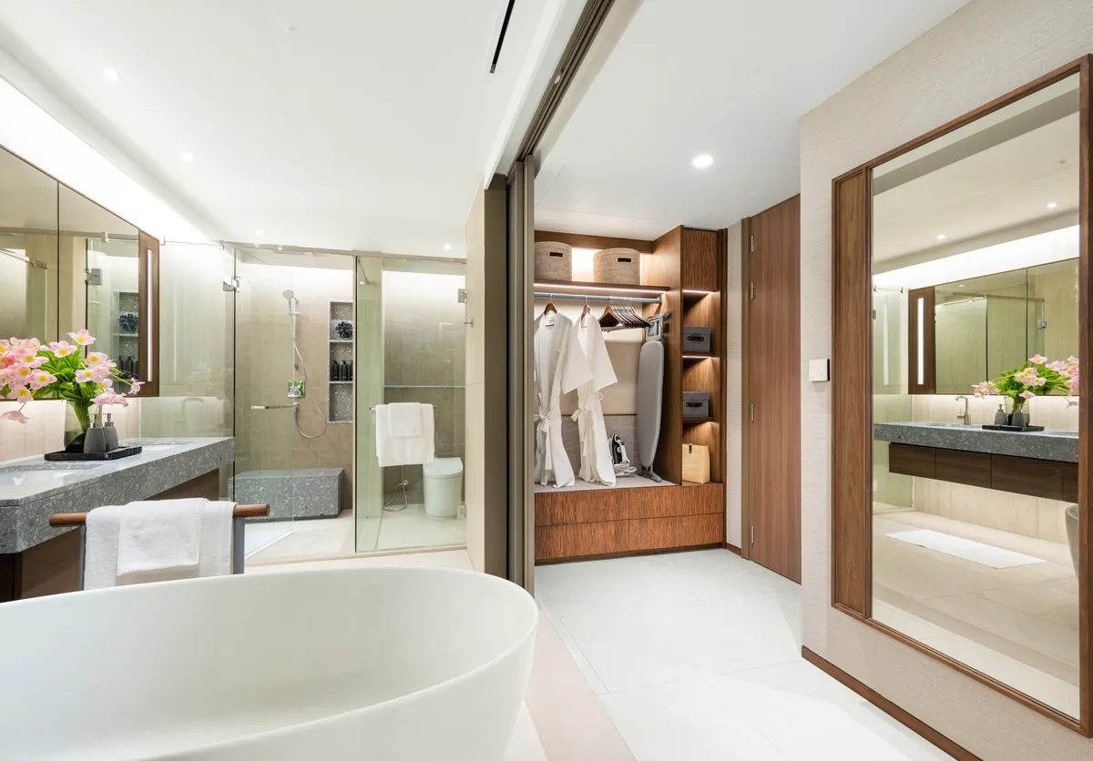 1-bedroom condo, 57 sqm
