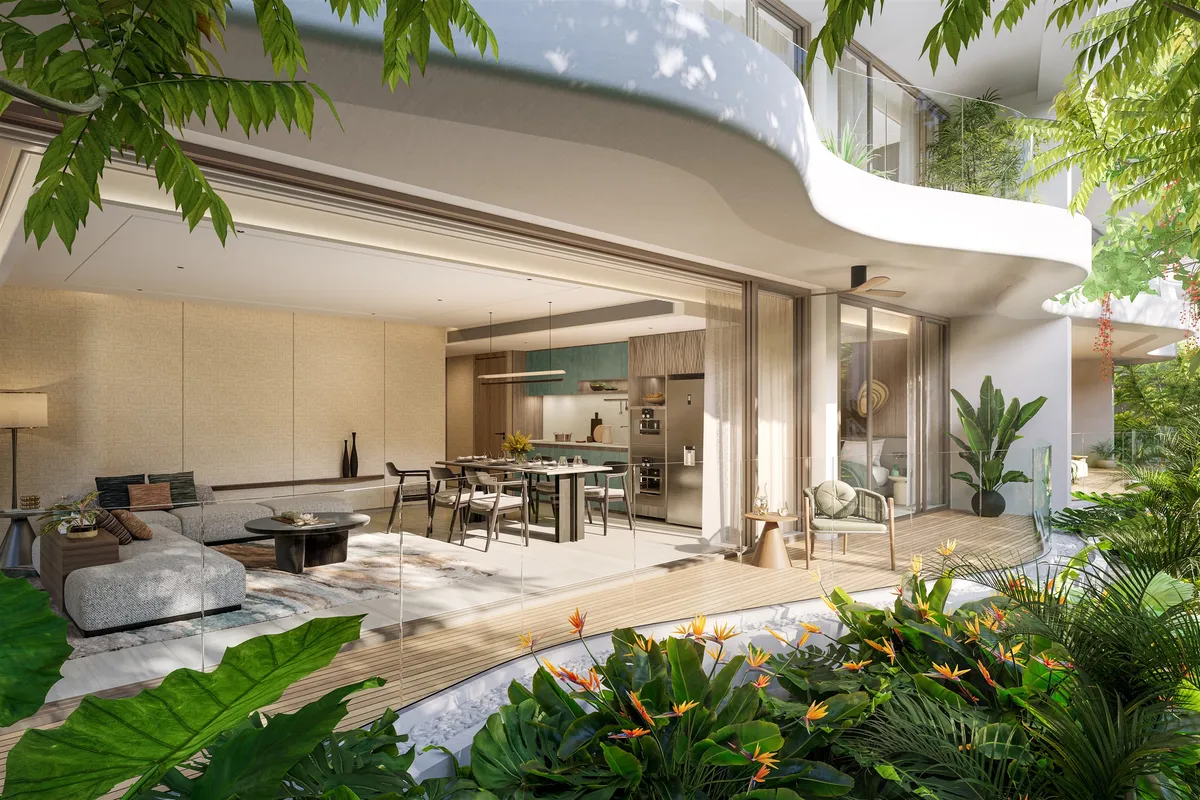 1-bedroom condo, 57 sqm