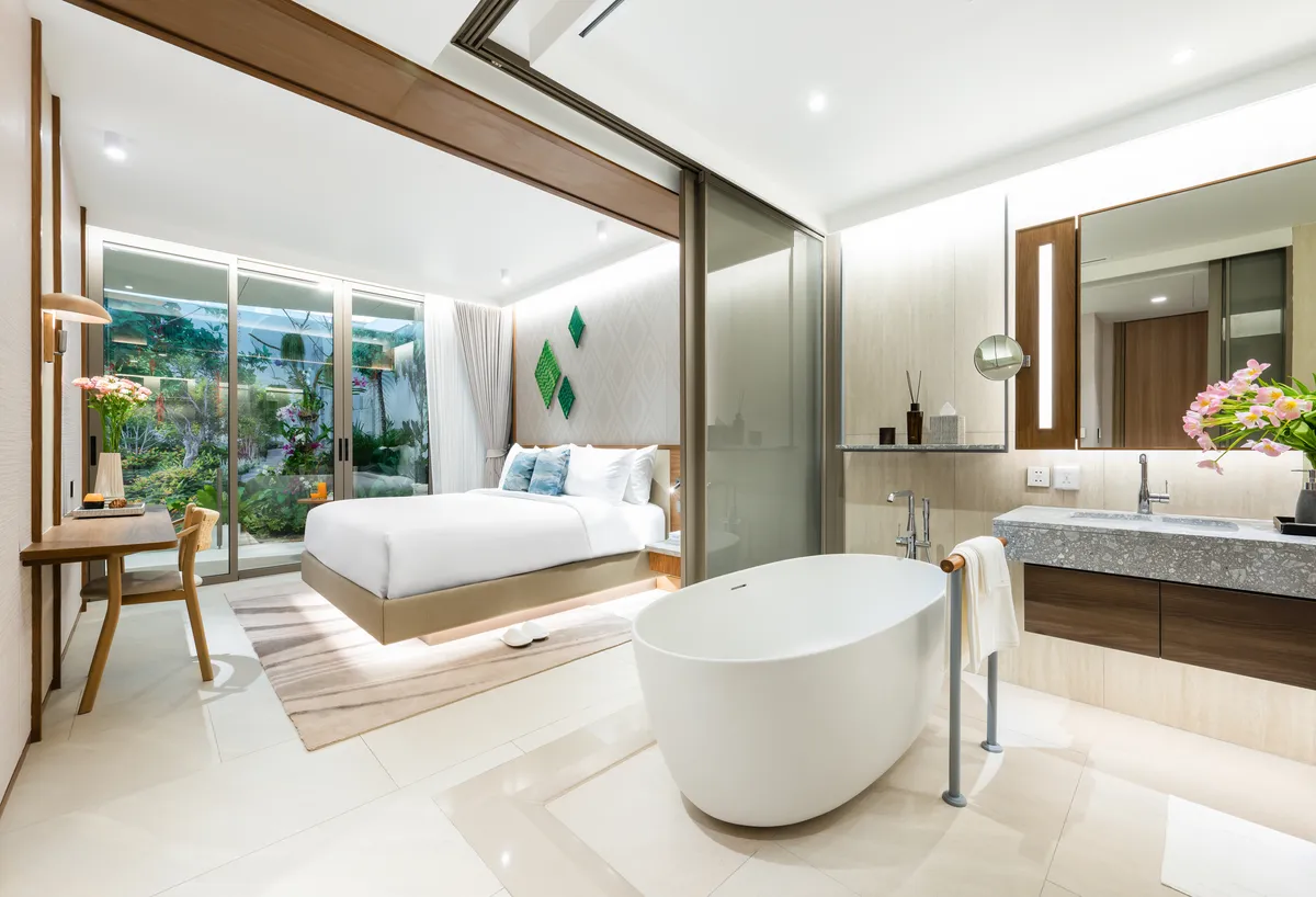 1-bedroom condo, 57 sqm