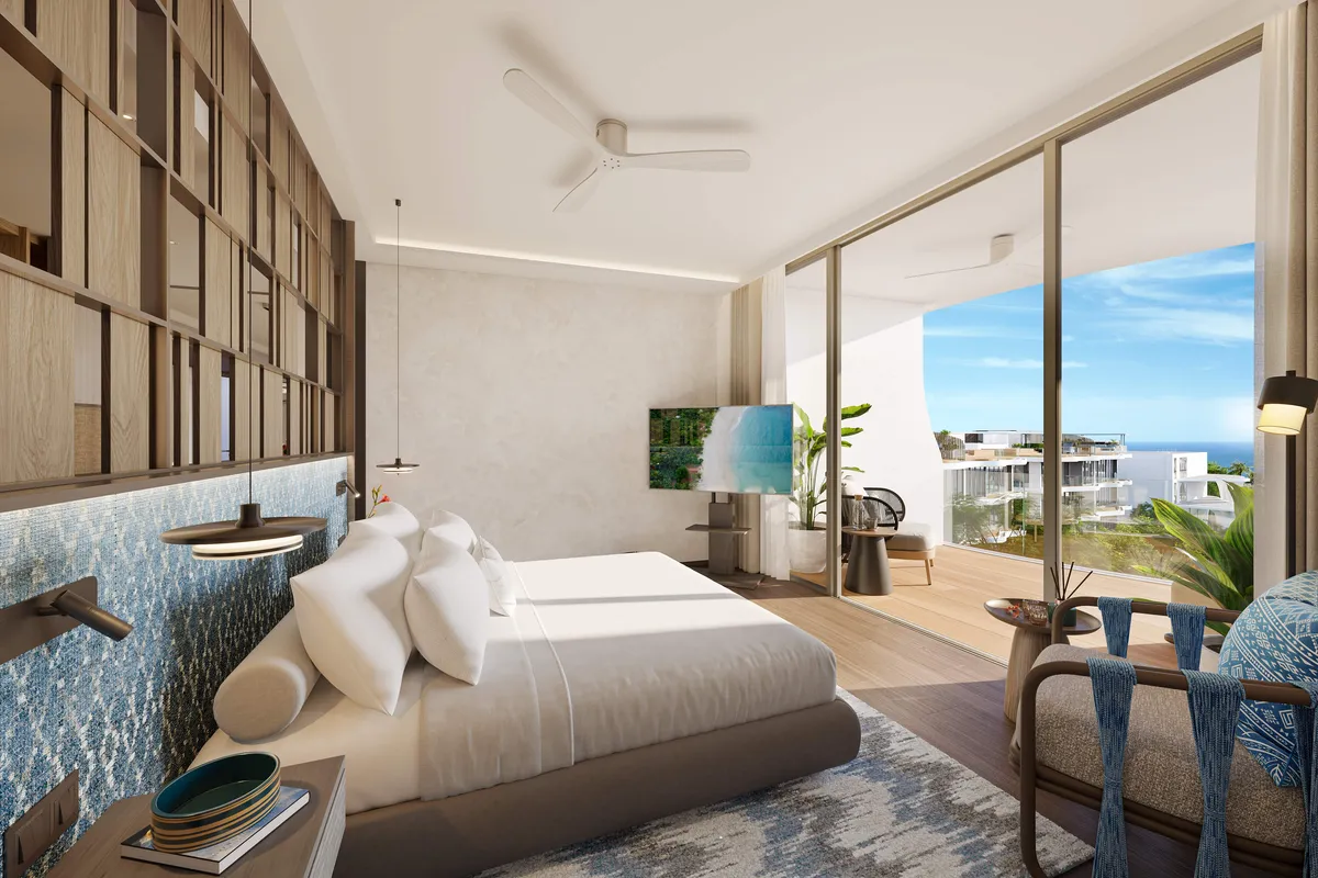 1-bedroom condo, 57 sqm