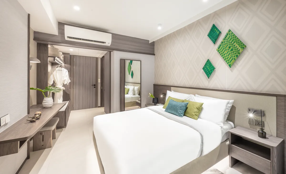 2-bedroom condo, 113 sqm