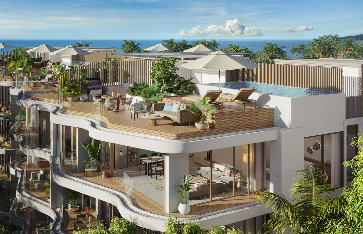 2-bedroom condo, 113 sqm
