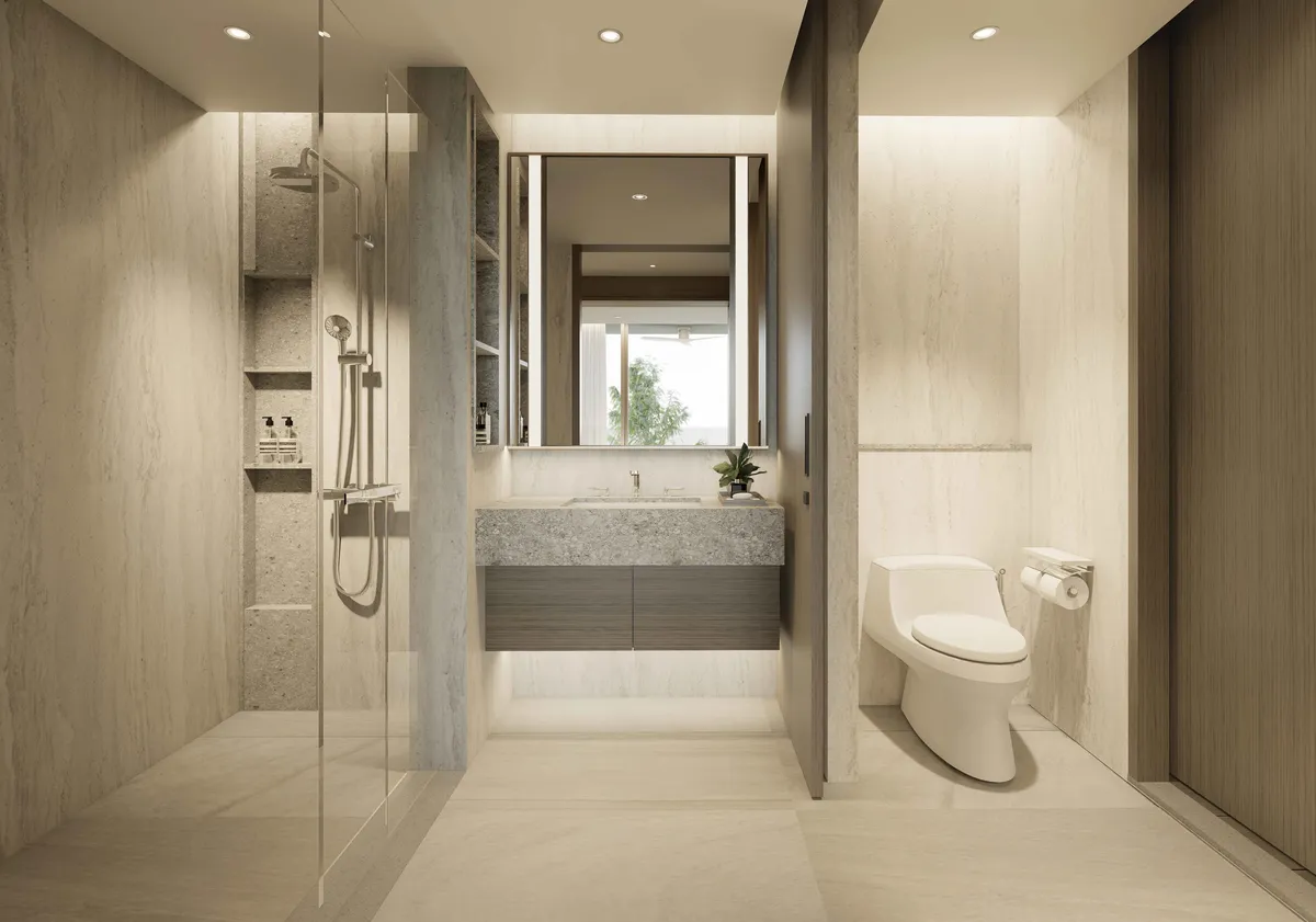 2-bedroom condo, 113 sqm