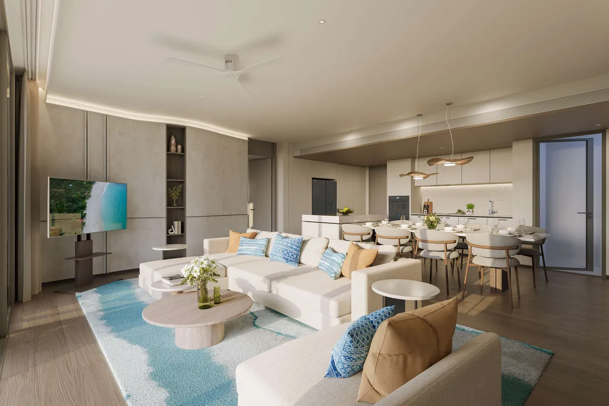 2-bedroom condo, 113 sqm