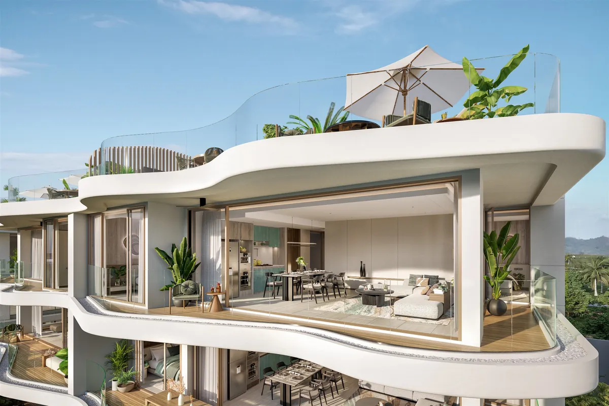 2-bedroom condo, 113 sqm