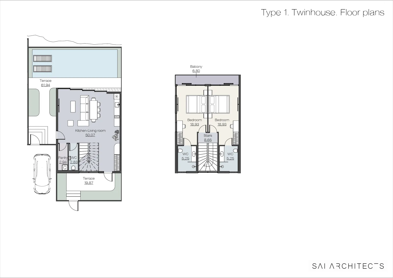 2-bedroom villa, 162 sqm