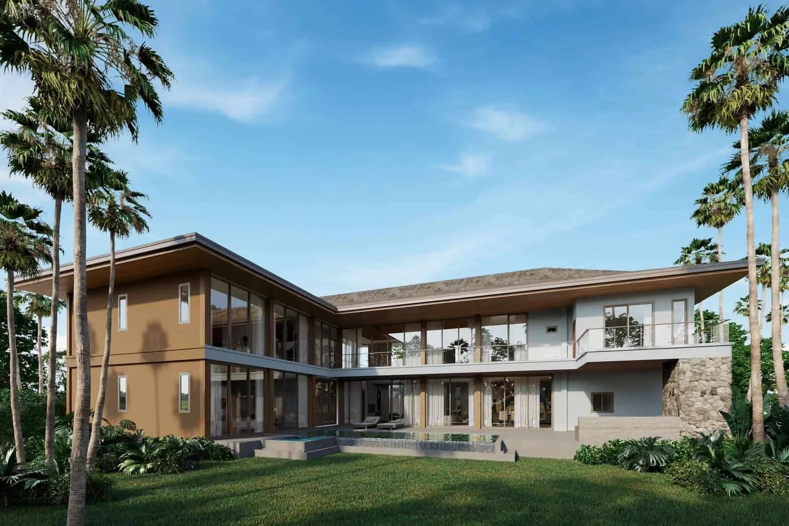 5-bedroom villa, 594 sqm