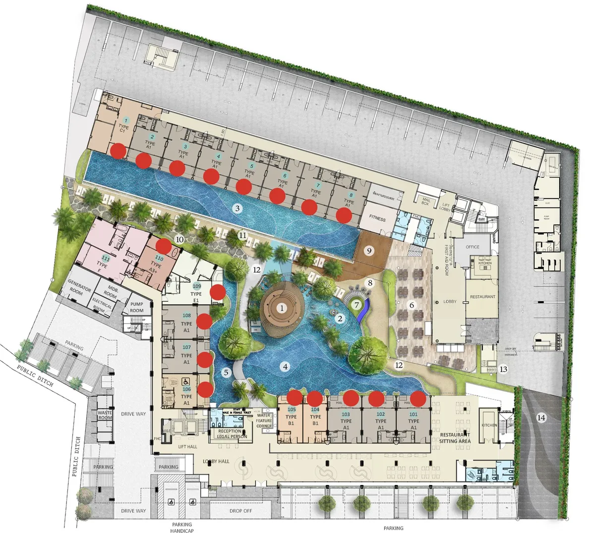 Studio, 37 sqm