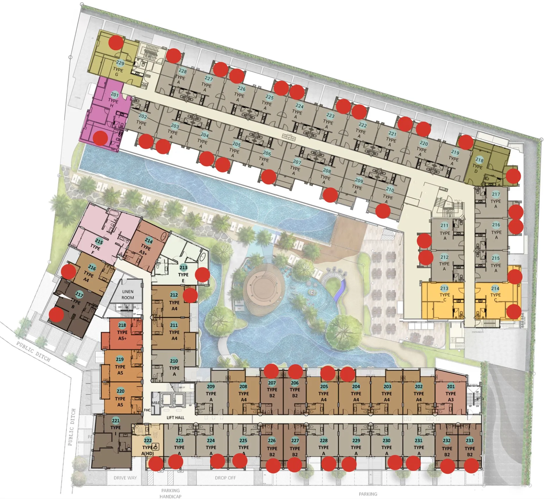 Studio, 42 sqm
