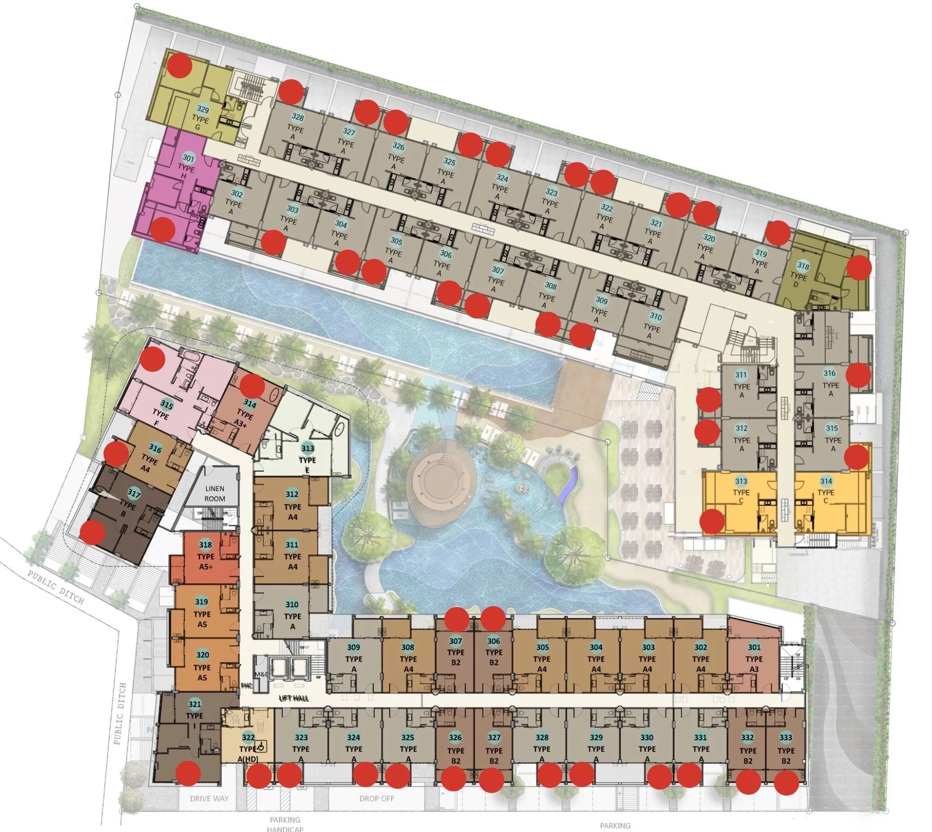 Studio, 35 sqm