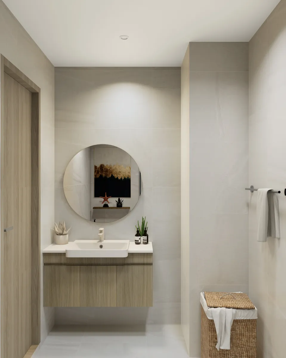 2-bedroom condo, 58 sqm