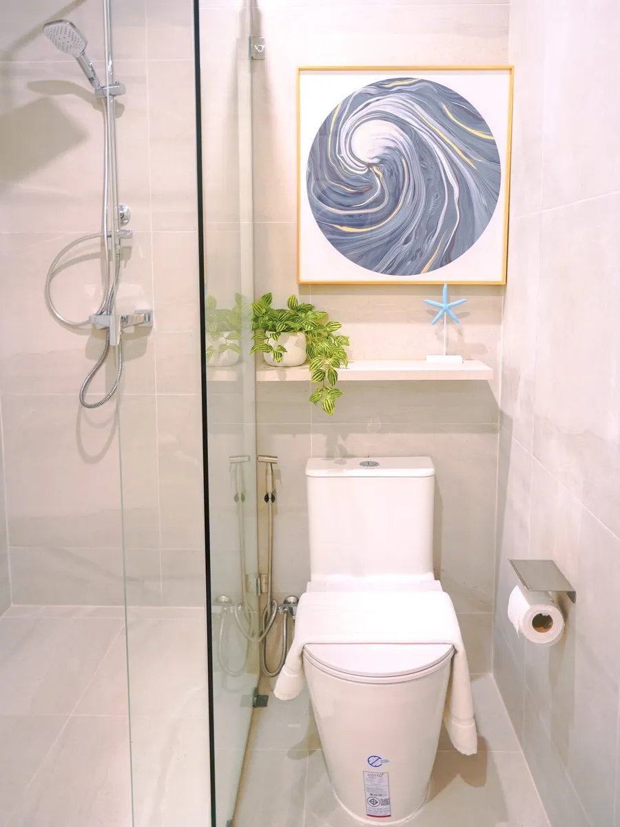 2-bedroom condo, 58 sqm