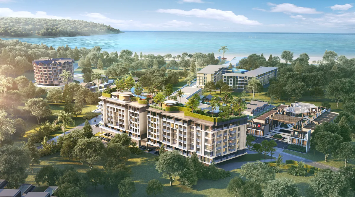 1-bedroom condo, 60 sqm