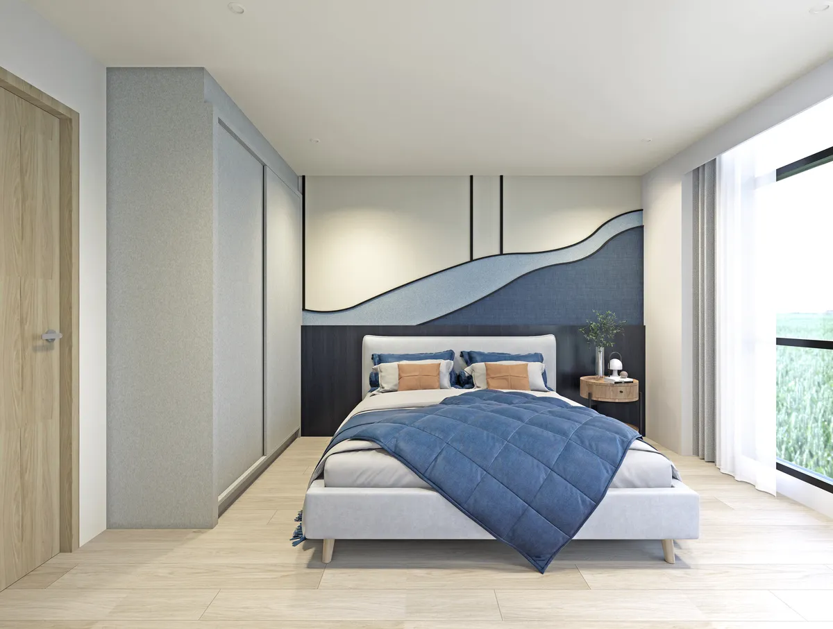 1-bedroom condo, 60 sqm