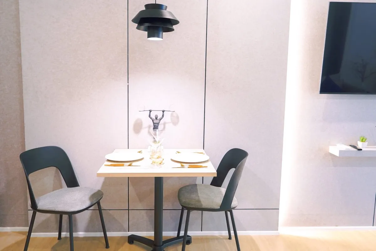 1-bedroom condo, 60 sqm