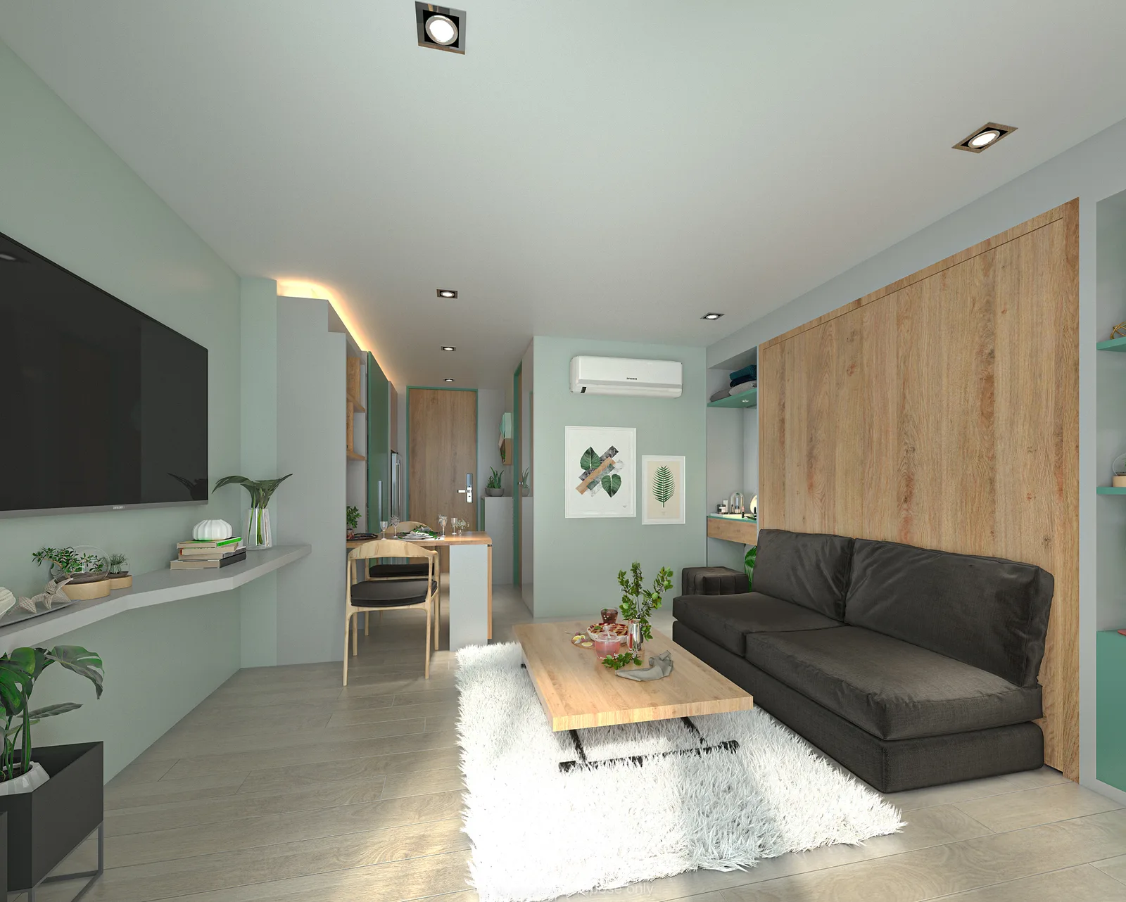 Studio, 28 sqm