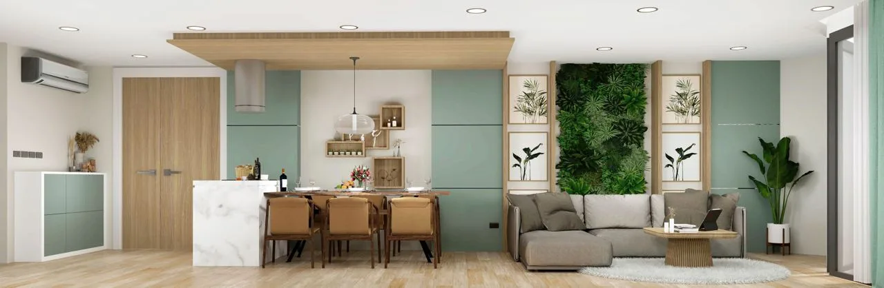 1-bedroom condo, 39 sqm