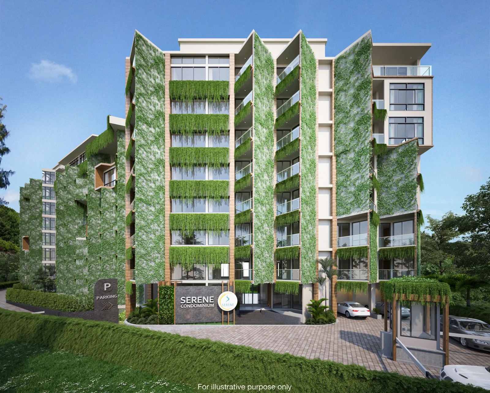 1-bedroom condo, 39 sqm