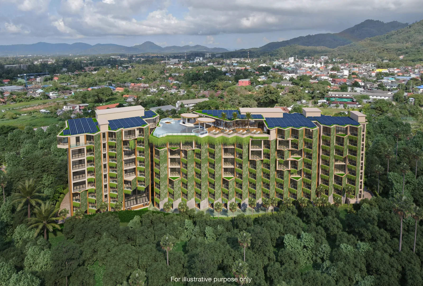 2-bedroom condo, 60 sqm