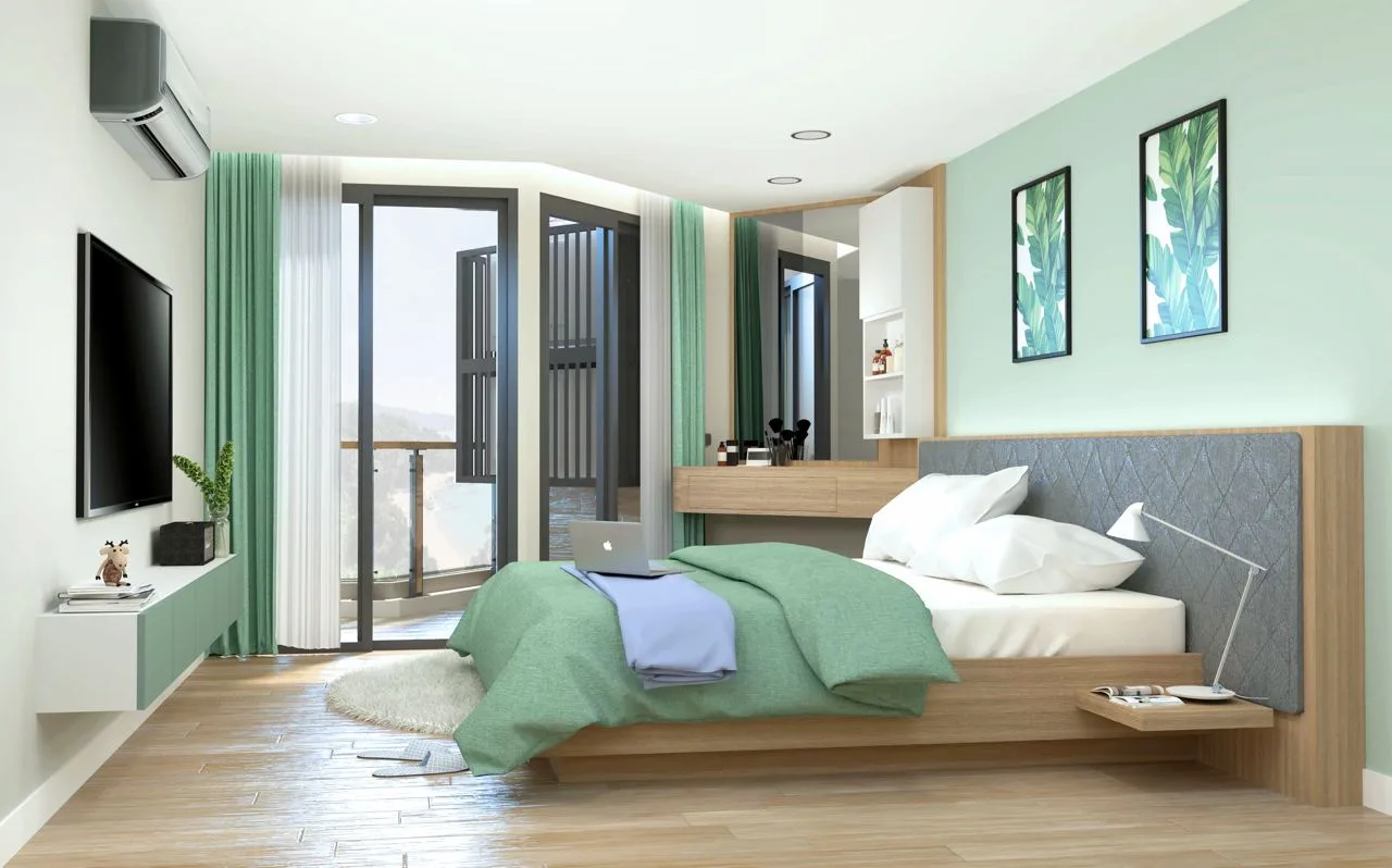 3-bedroom condo, 135 sqm