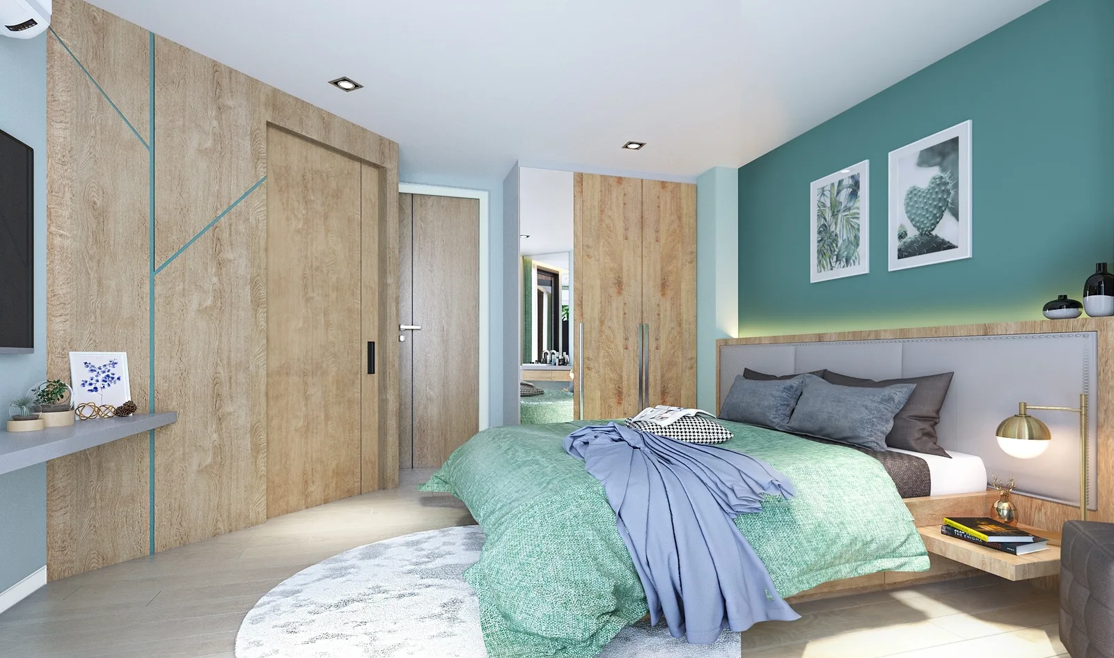 3-bedroom condo, 135 sqm