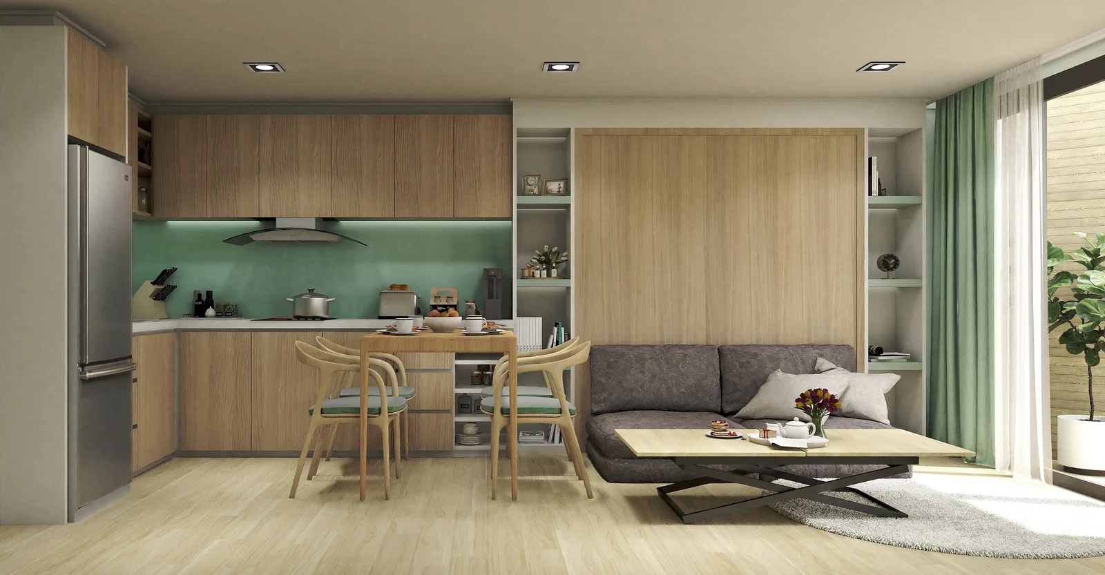 3-bedroom condo, 135 sqm