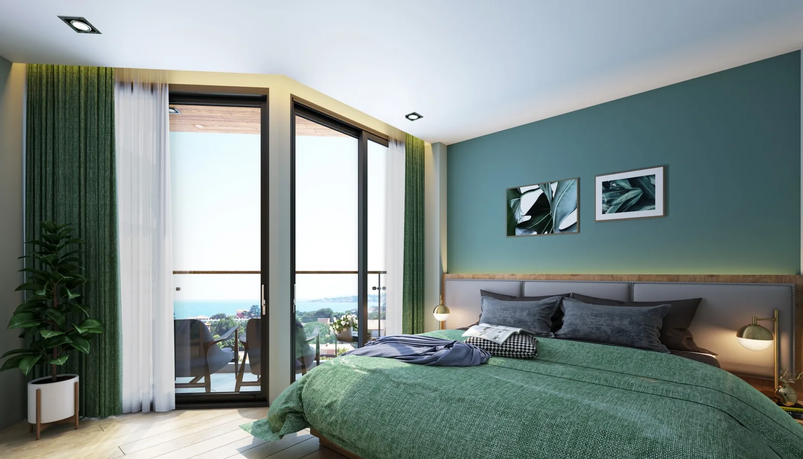 3-bedroom condo, 135 sqm