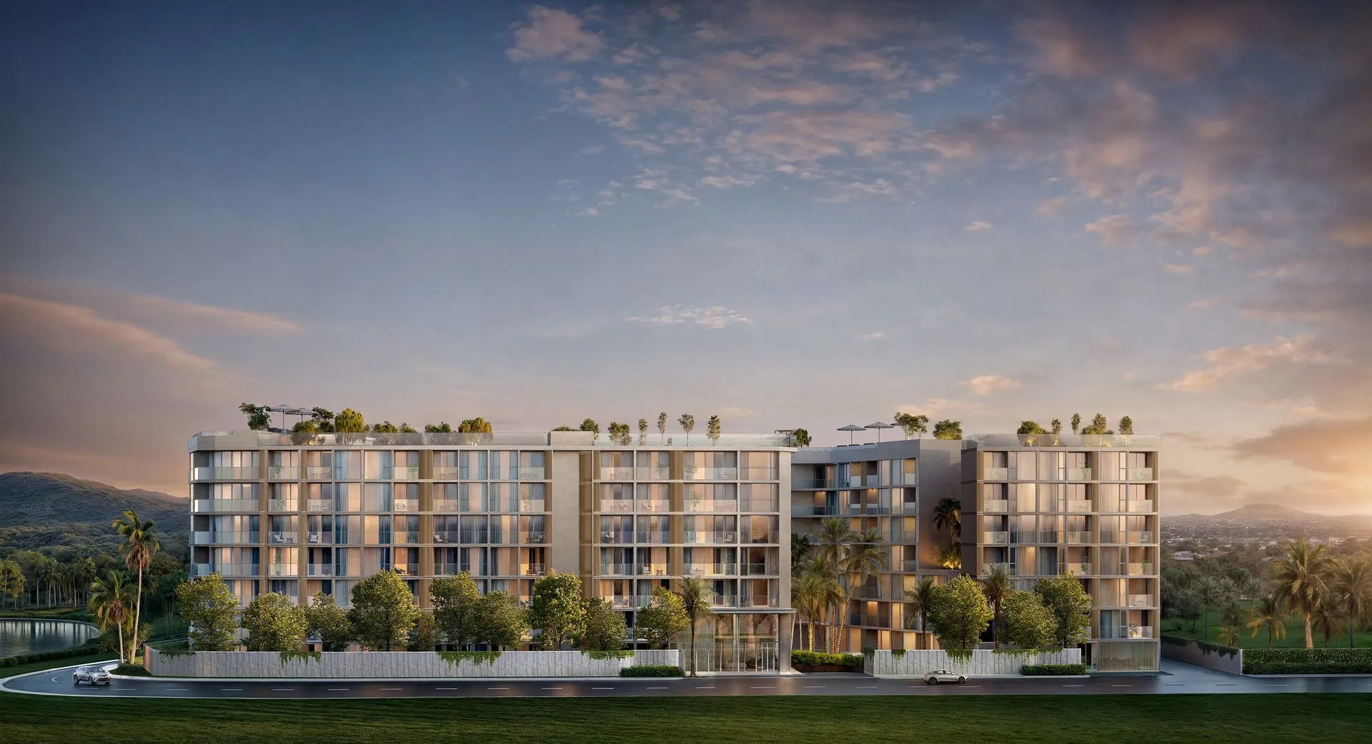 2-bedroom condo, 71 sqm