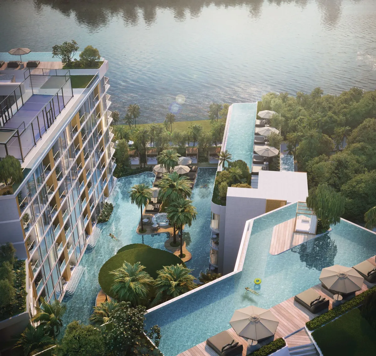 2-bedroom condo, 71 sqm