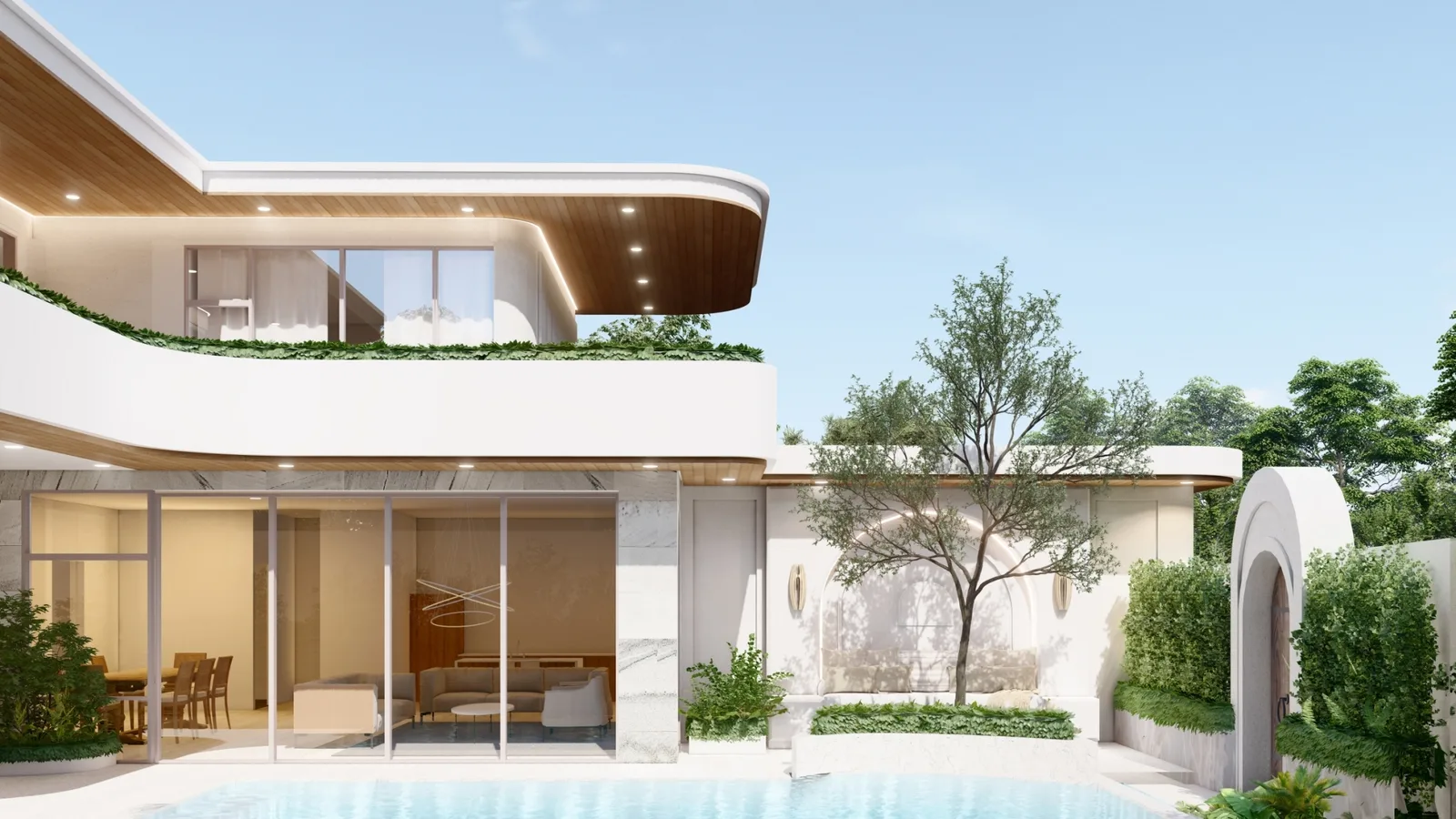 4-bedroom villa, 376 sqm