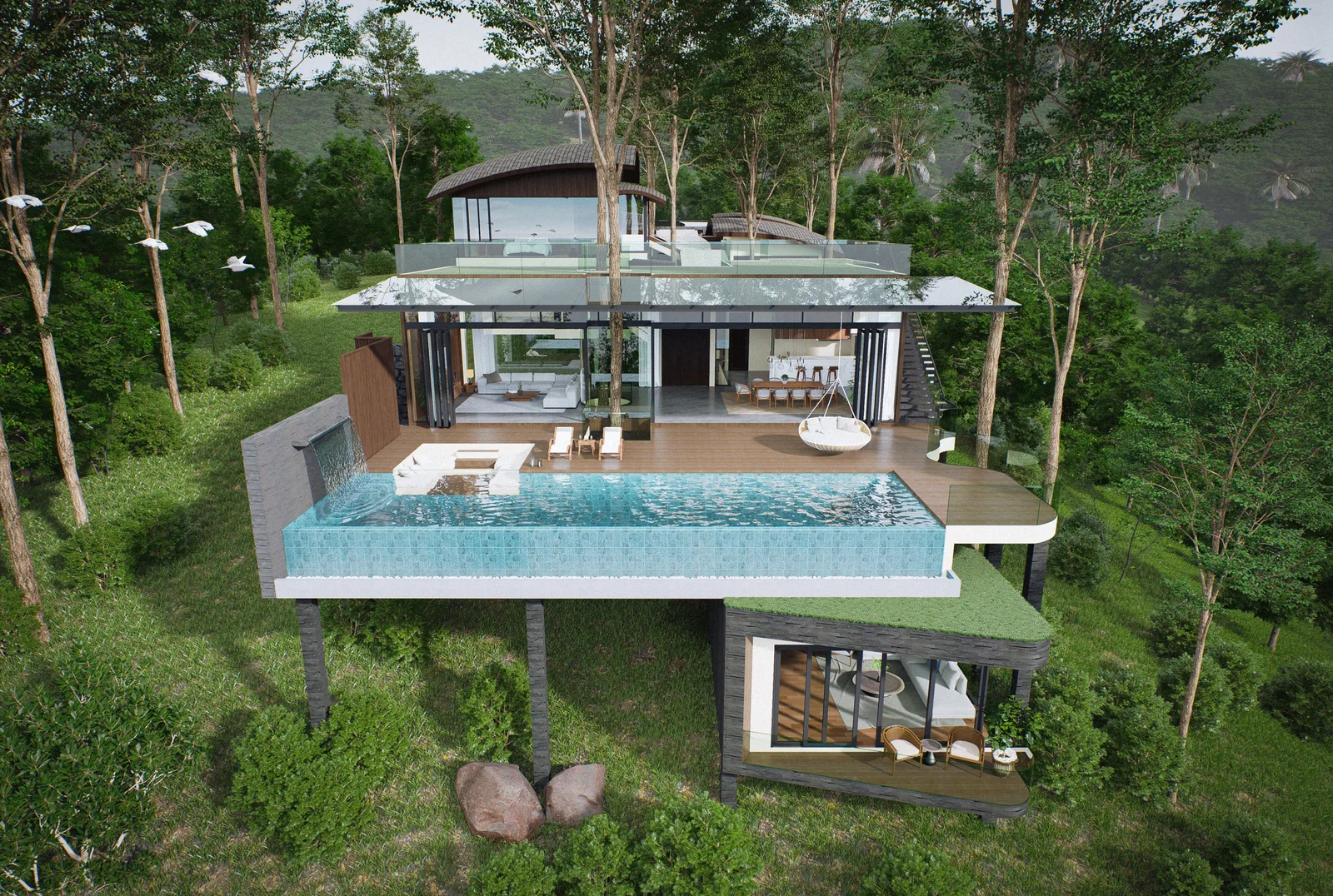 4-bedroom villa, 1013 sqm