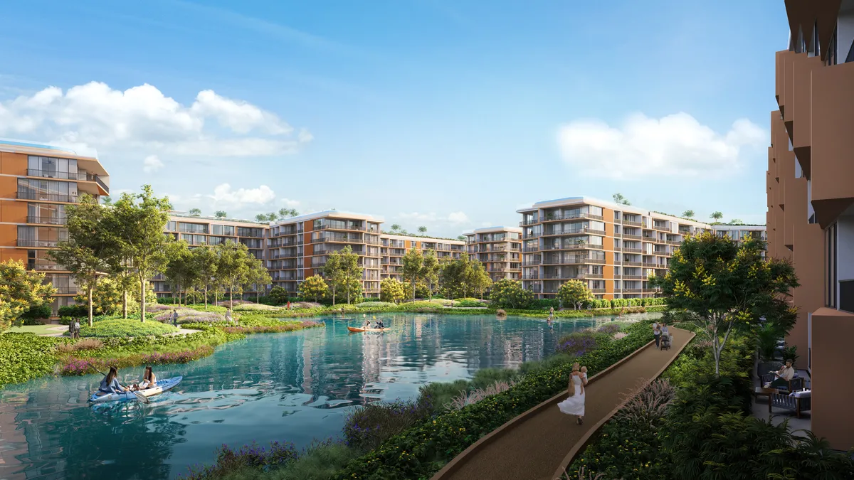1-bedroom condo, 54 sqm