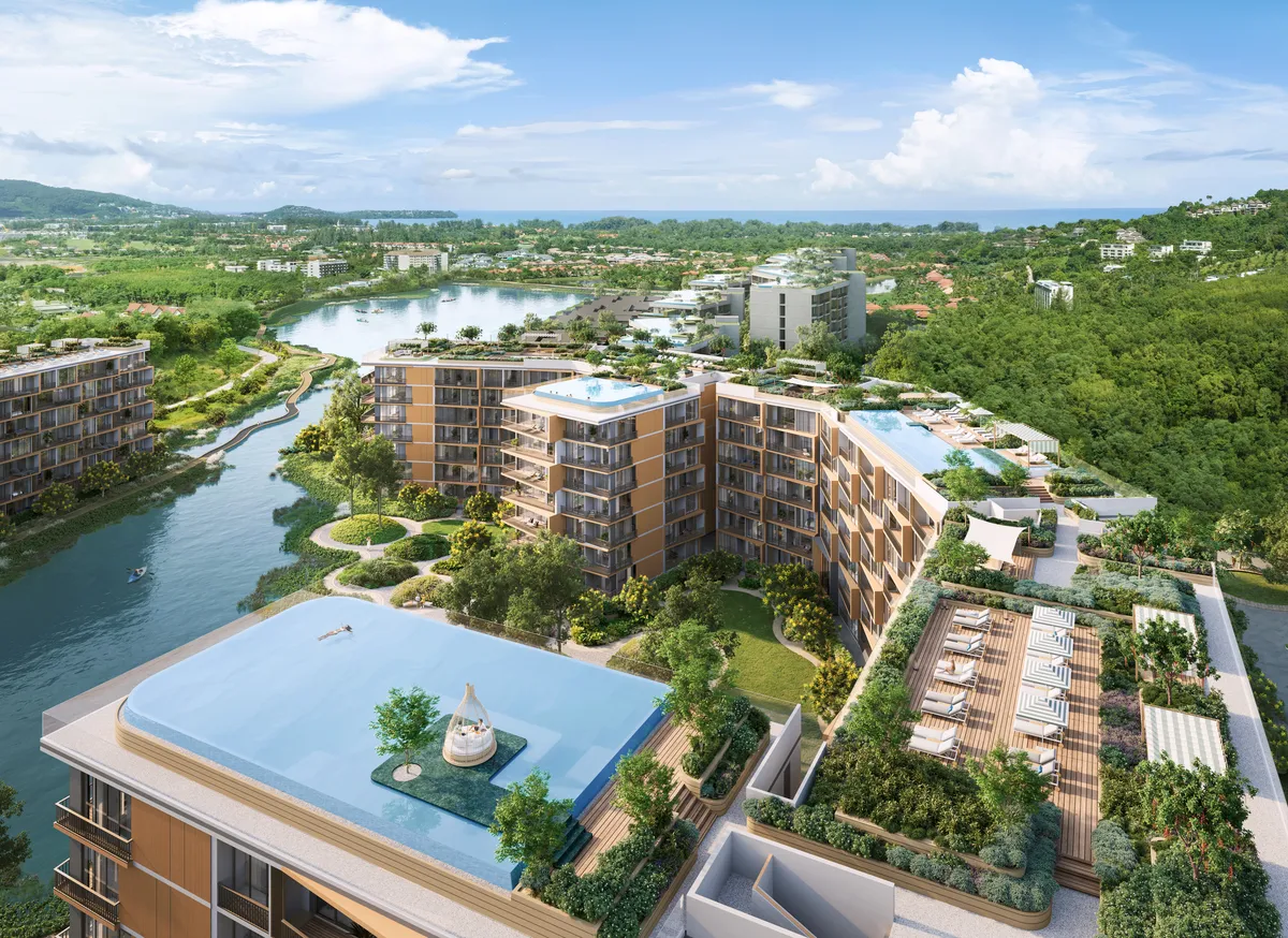 1-bedroom condo, 54 sqm