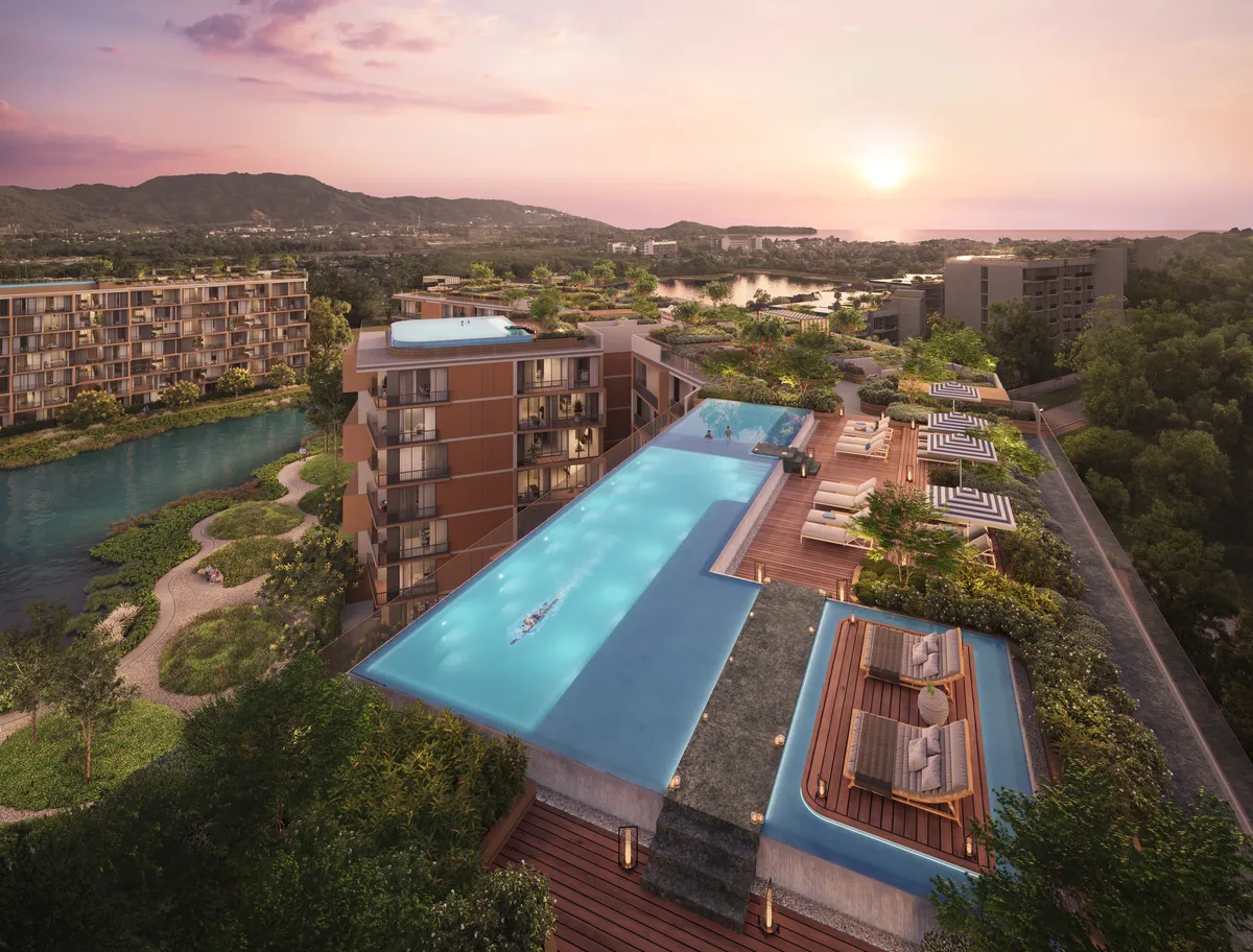 2-bedroom condo, 85 sqm