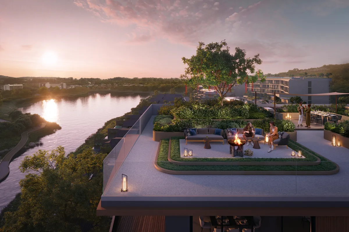 2-bedroom condo, 85 sqm