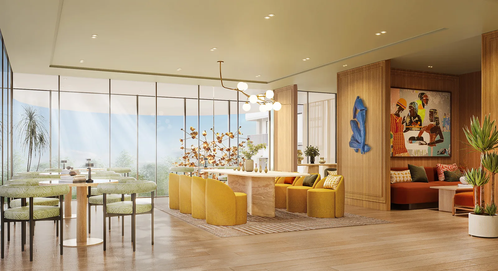 2-bedroom condo, 60 sqm