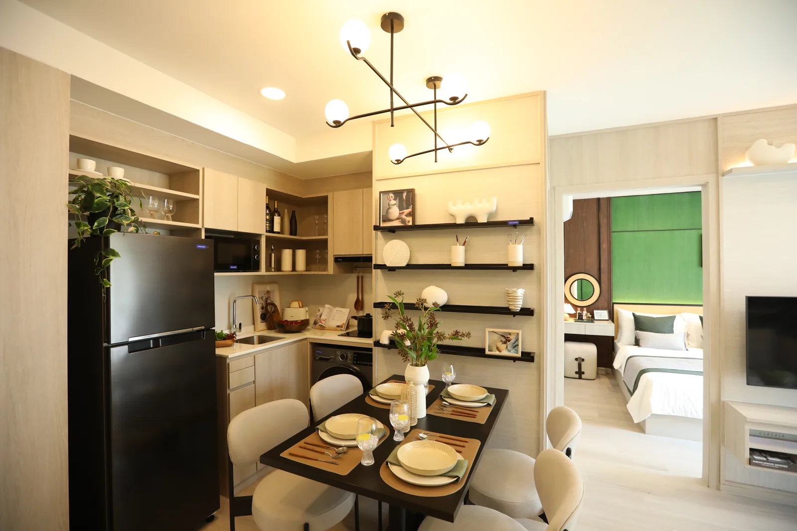 2-bedroom condo, 51 sqm