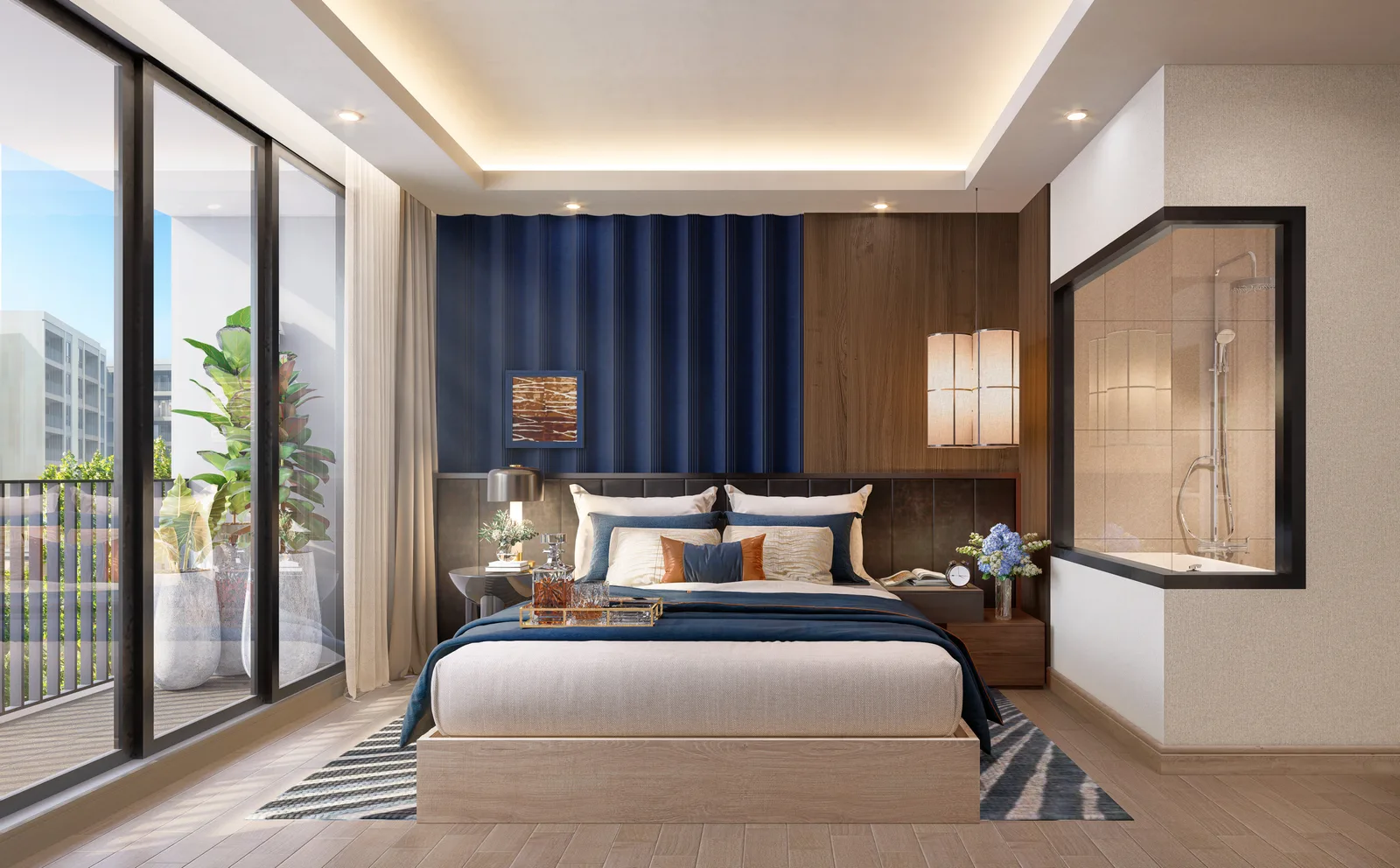 2-bedroom condo, 65 sqm
