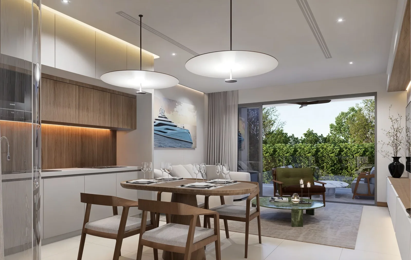 1-bedroom condo, 50 sqm