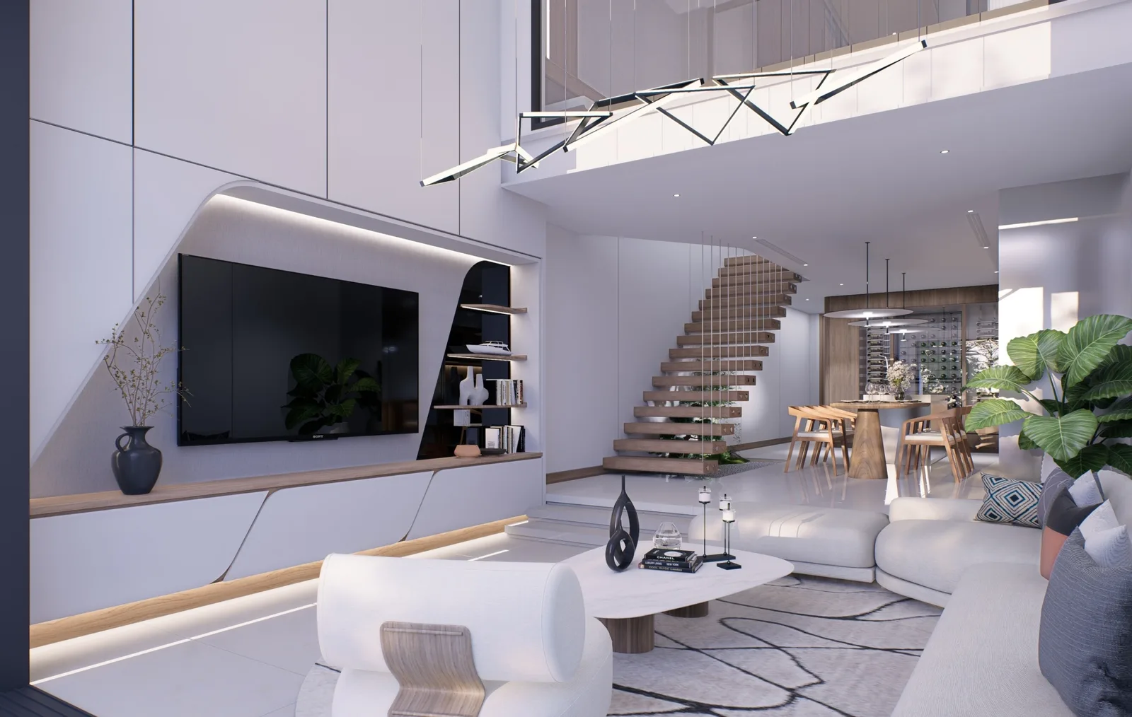 1-bedroom condo, 50 sqm