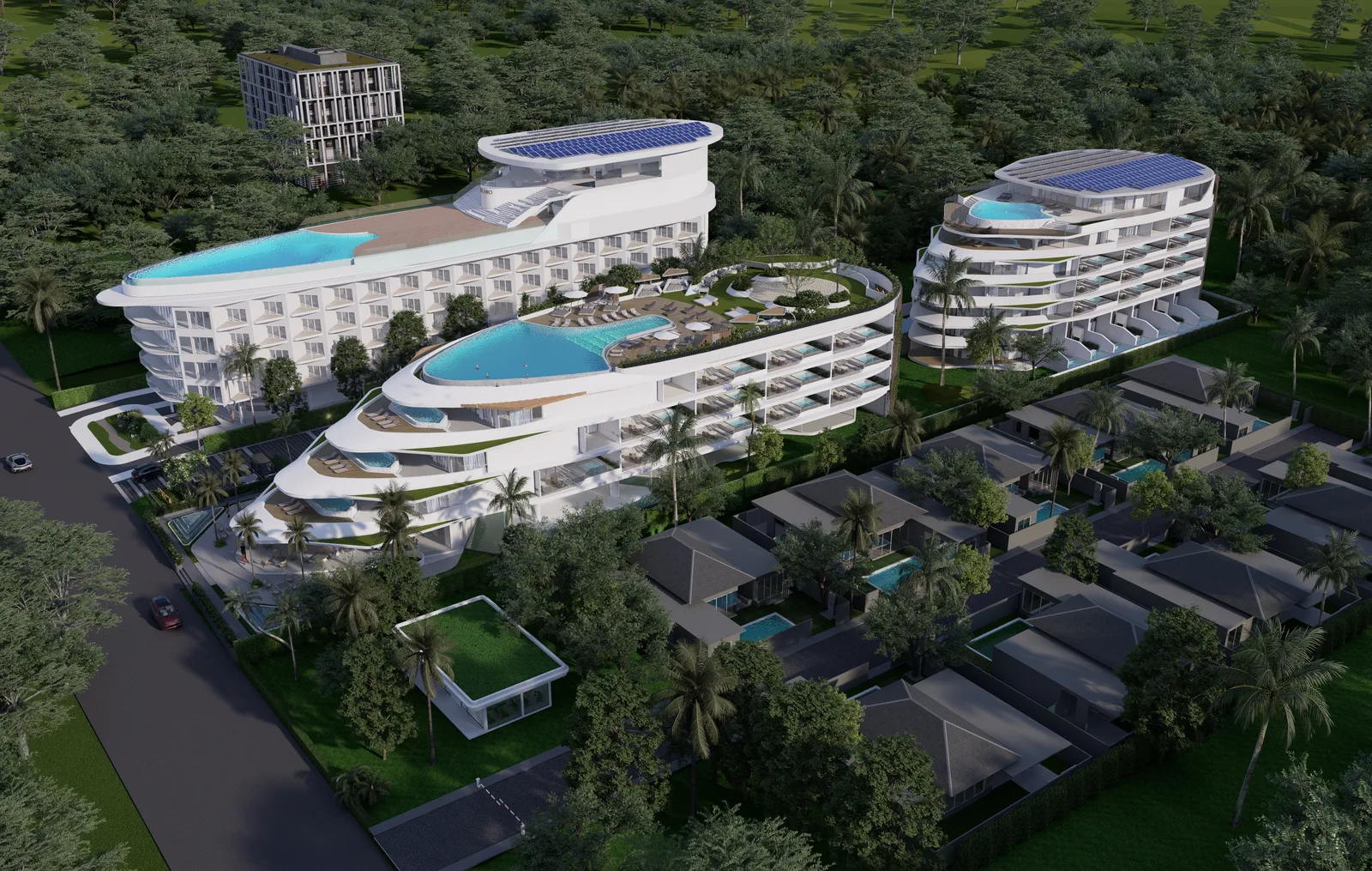 1-bedroom condo, 50 sqm